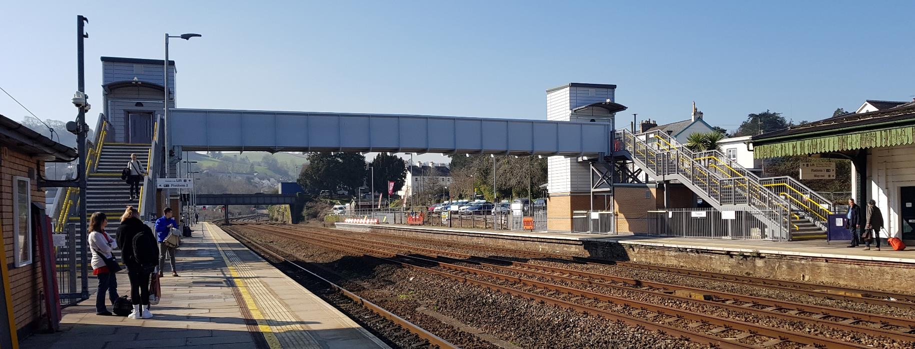 Totnes Station AFA Footbridge 